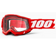 Очки-маска Ride 100% Accuri 2 Enduro Goggle Red - Clear Dual Lens