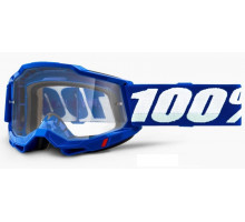 Маска Ride 100% Accuri 2 Goggle Blue - Clear Lens