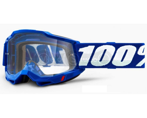 Маска Ride 100% Accuri 2 Goggle Blue - Clear Lens