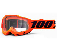 Маска Ride 100% Accuri 2 Goggle Orange - Clear Lens