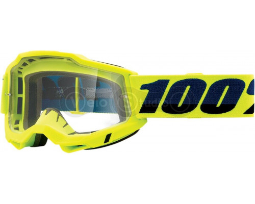 Маска Ride 100% Accuri 2 Goggle Yellow - Clear Lens