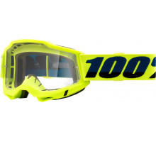 Маска Ride 100% Accuri 2 OTG Goggle Fluo Yellow - Clear Lens