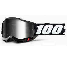 Маска Ride 100% Accuri 2 Goggle Black - Mirror Silver Lens