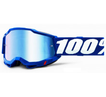 Маска Ride 100% Accuri 2 Goggle Blue - Mirror Blue Lens