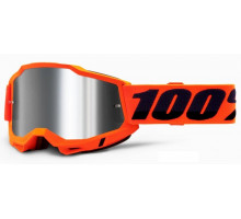 Маска Ride 100% Accuri 2 Goggle Orange - Mirror Silver Lens