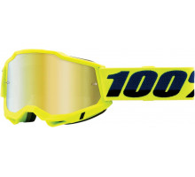 Маска Ride 100% Accuri 2 Goggle Yellow - Mirror Gold Lens