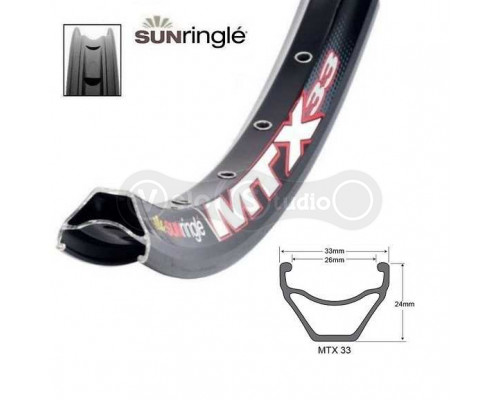 Обід Sun Ringle MTX33 29 дюймів 32 спиці