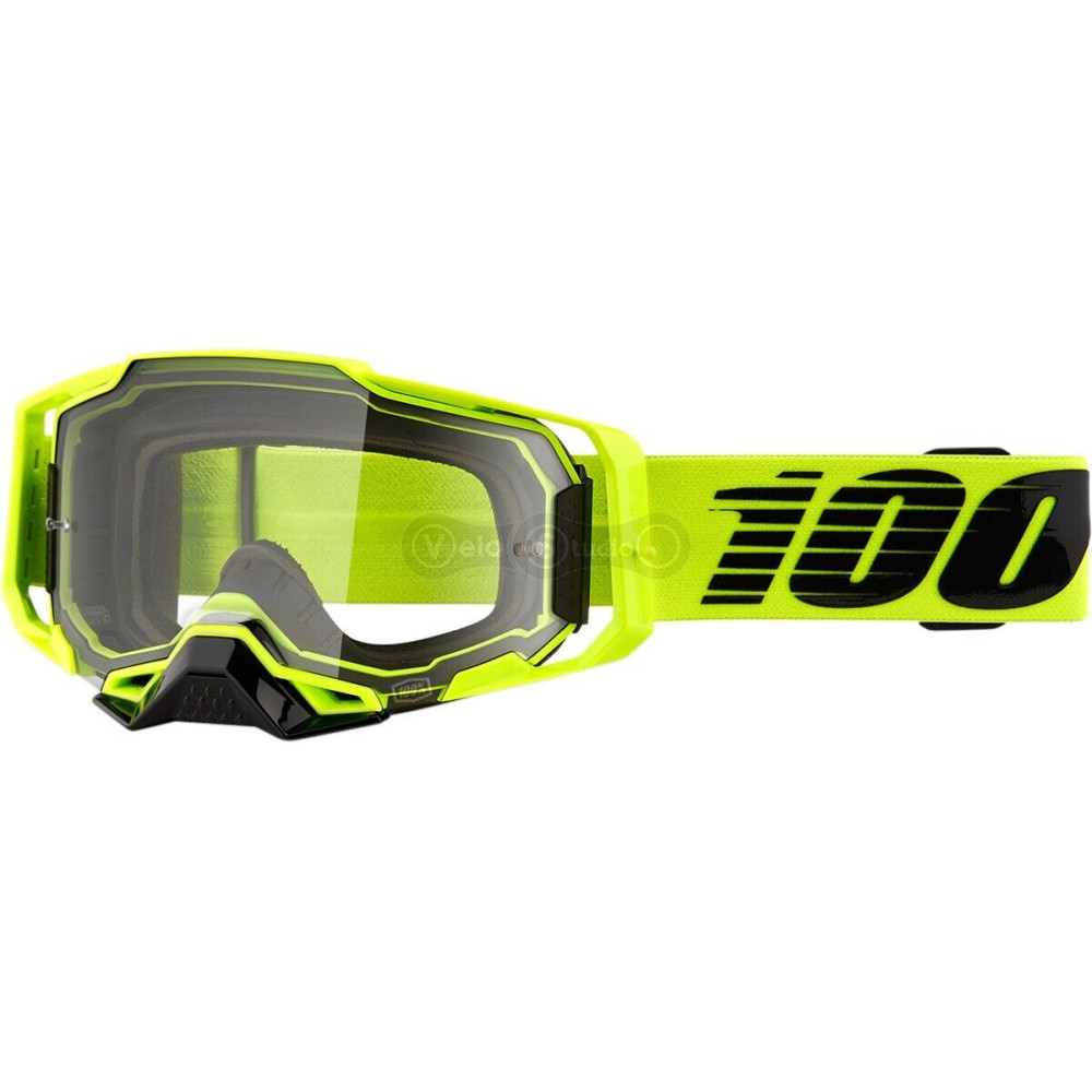 Маска Ride 100% Armega Goggle Nuclear Citrus - Clear Lens
