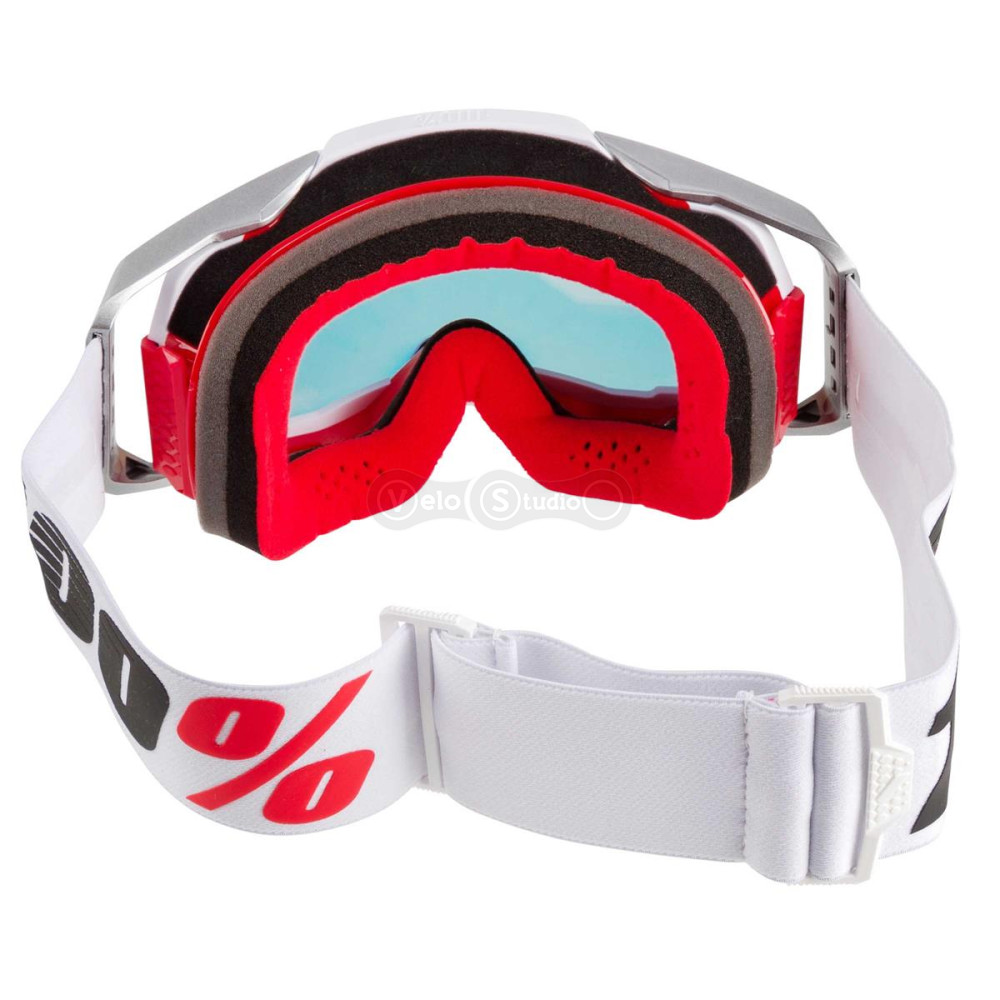 Маска Ride 100% Armega Goggle Lightsaber - Red Mirror Lens