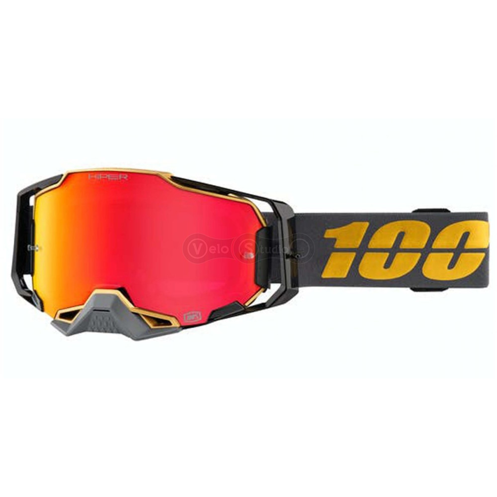 Маска Ride 100% Armega Goggle HiPER Falcon 5 - Red Mirror Lens