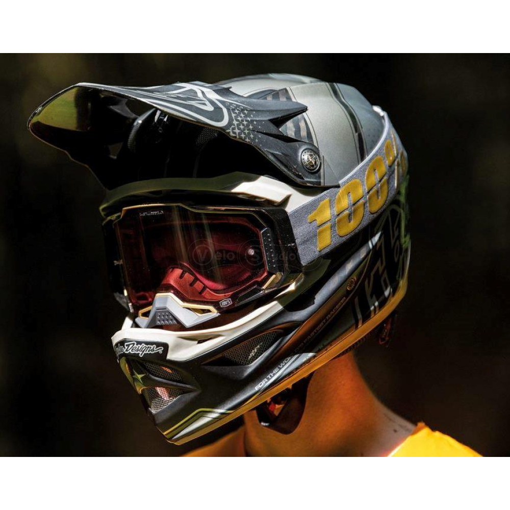 Маска Ride 100% Armega Goggle HiPER Falcon 5 - Red Mirror Lens