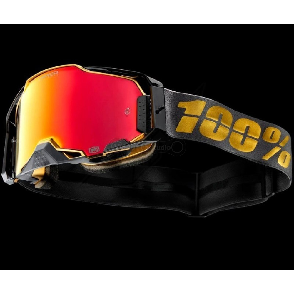 Маска Ride 100% Armega Goggle HiPER Falcon 5 - Red Mirror Lens