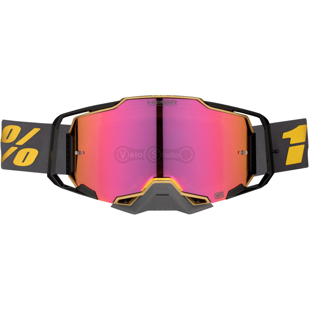 Маска Ride 100% Armega Goggle HiPER Falcon 5 - Red Mirror Lens