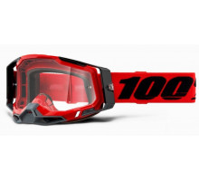 Маска Ride 100% Racecraft 2 Goggle Red - Clear Lens