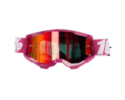 Маска Ride 100% STRATA 2 Goggle Fletcher - Mirror Red Lens