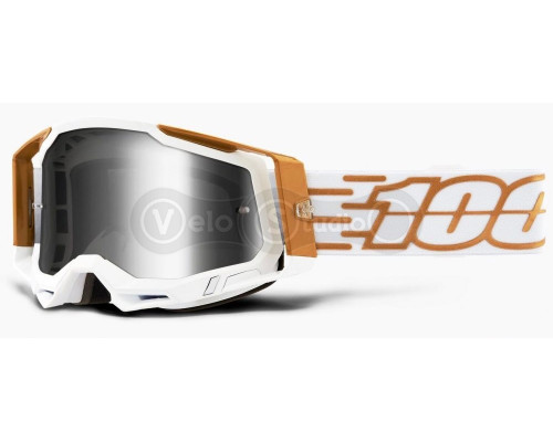 Маска Ride 100% Racecraft 2 Goggle Mayfair - Mirror Silver Lens