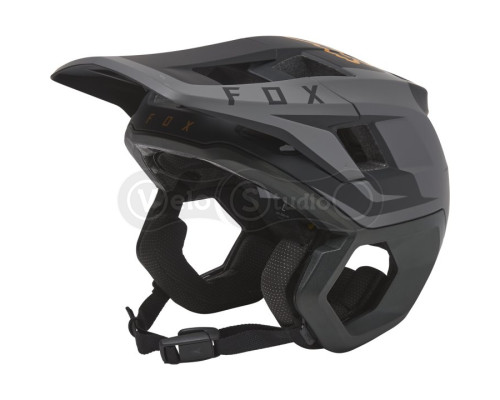 Велошлем Fox Dropframe Pro Mips Sideswipe Black Gold M (54-56 см)