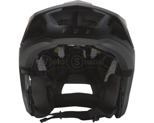 Велошлем Fox Dropframe Pro Mips Sideswipe Black Gold M (54-56 см)