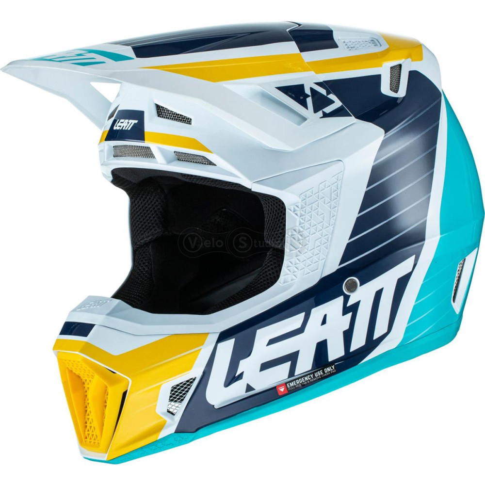 Мотошлем Leatt Helmet Moto 7.5 Aqua M (57-58 см) + Маска