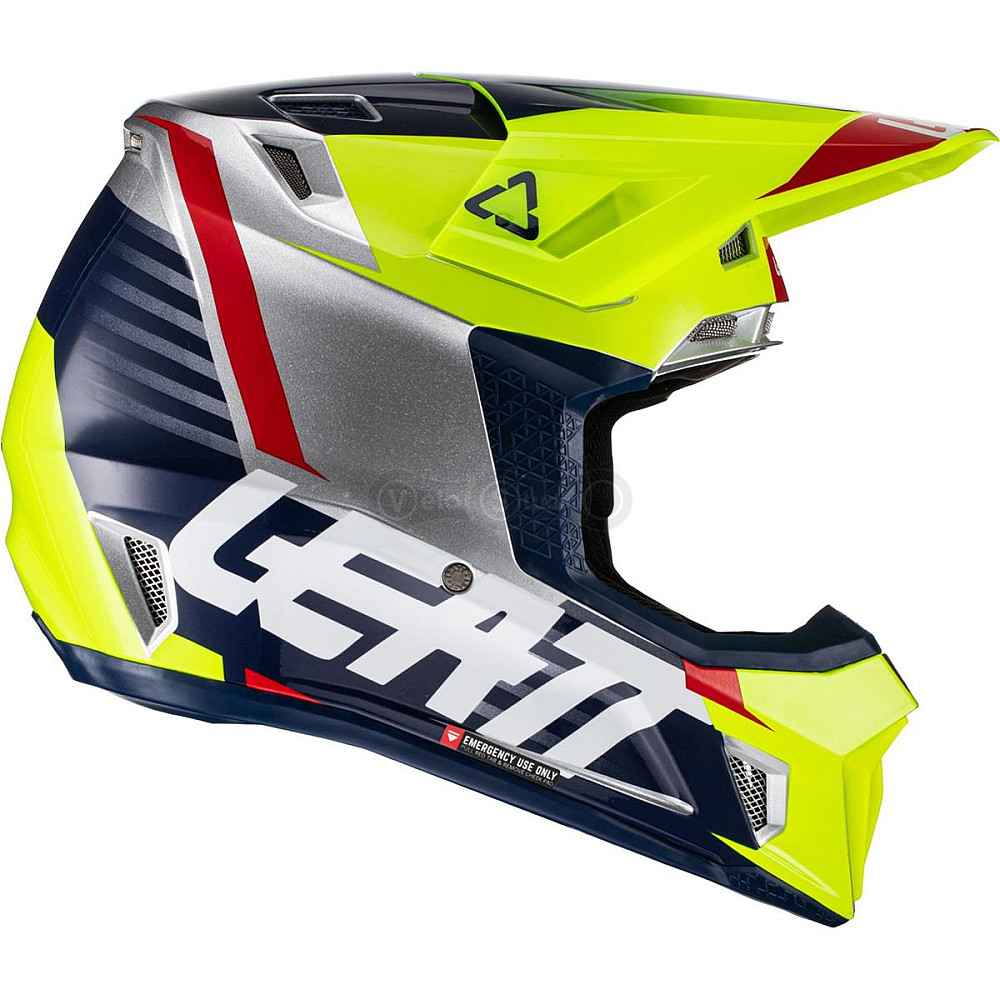 Мотошолом Leatt Helmet Moto 7.5 Lime M (57-58 см) + Маска