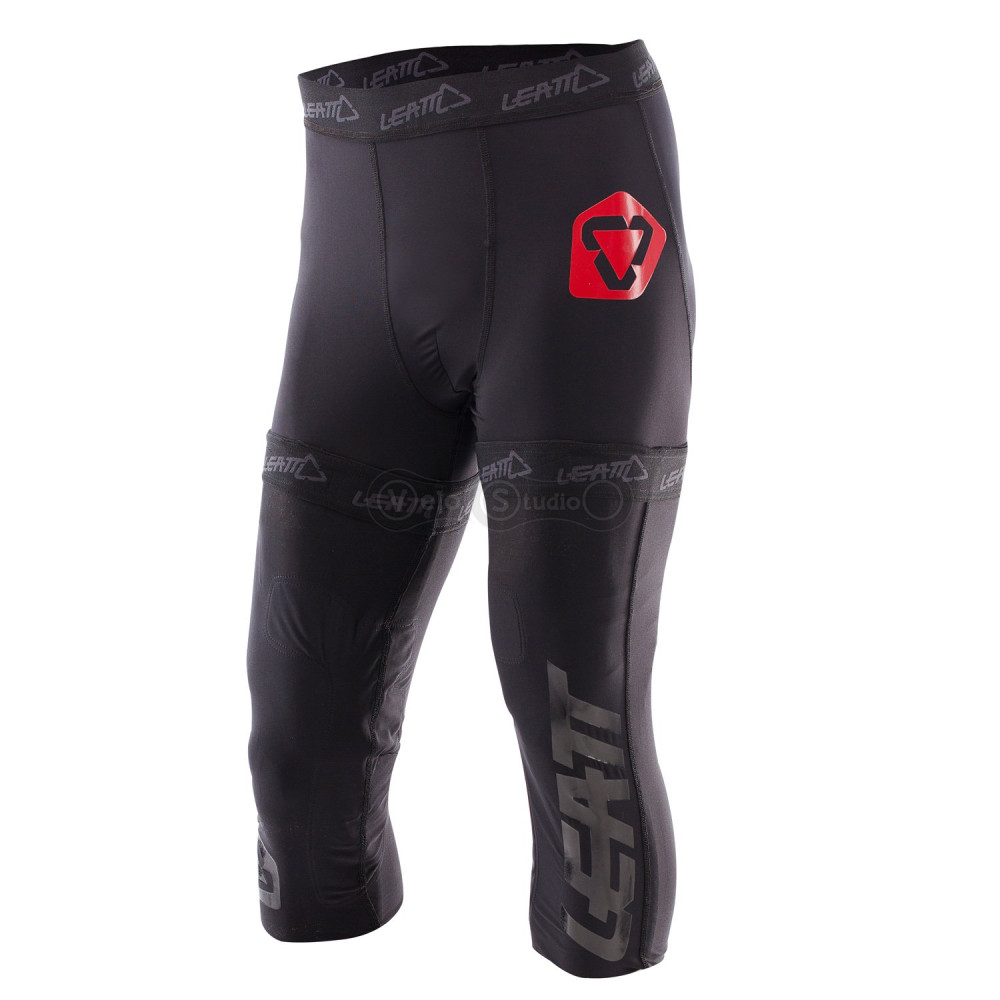 Компрессионные штаны LEATT Knee Brace Pant Black размер XL