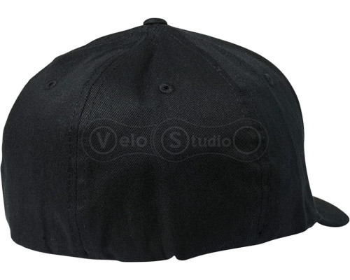 Кепка FOX Ellipsoid Flexfit Hat Black White L/XL