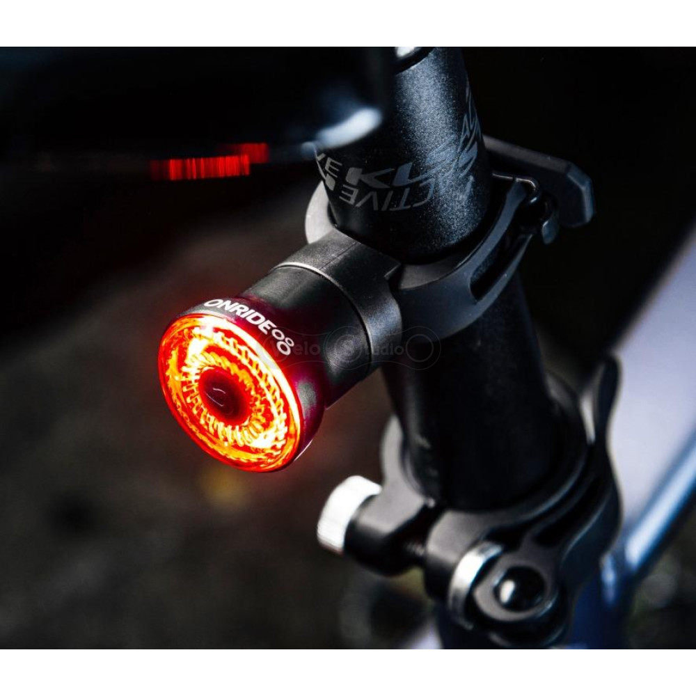 Задня мигалка ONRIDE Boom (20 lm, 400 mAh, Type-C)