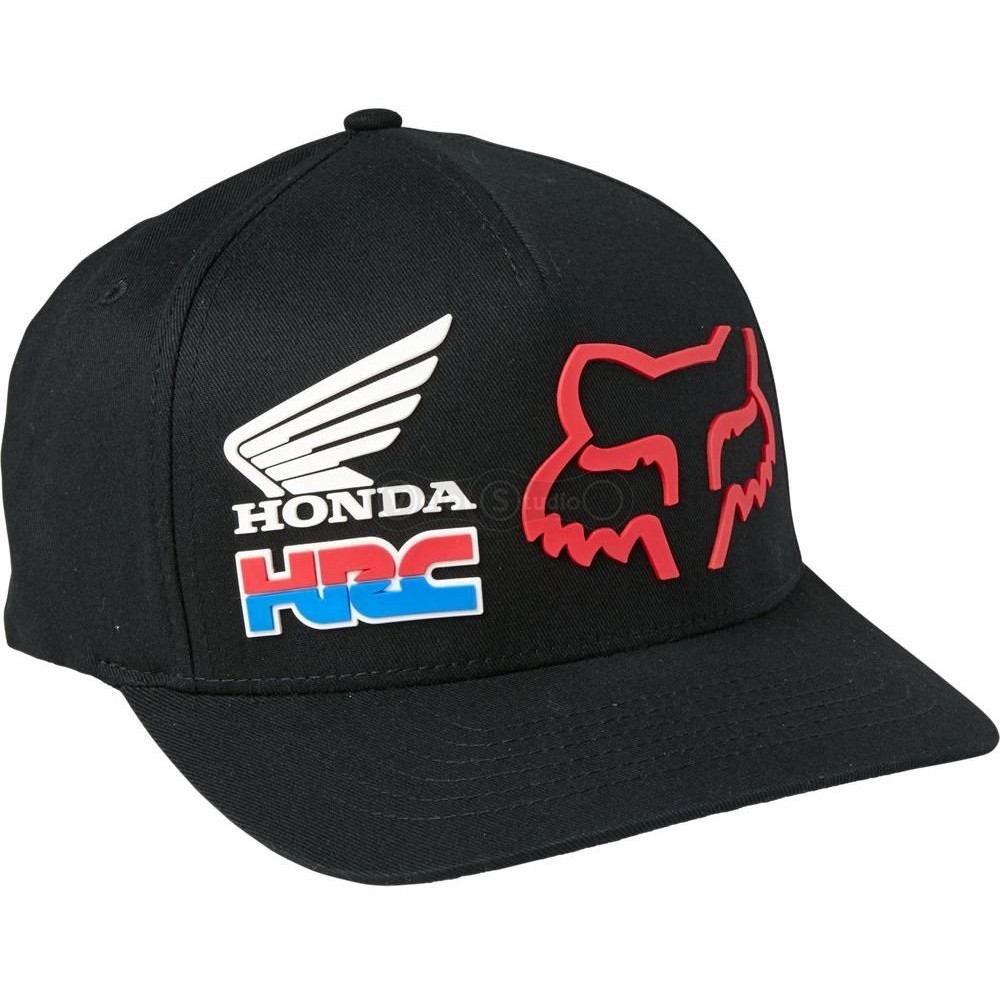 Кепка FOX Honda HRC Flexfit Hat Black S/M