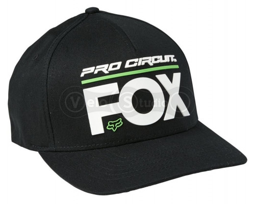 Кепка FOX Pro Circuit Flexfit Black1 S/M