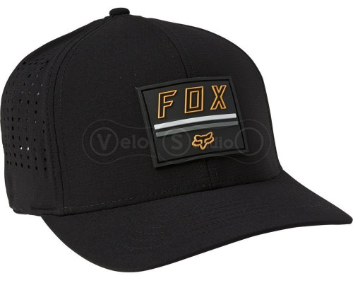Кепка FOX Serene Flexfit Hat Black Gold S/M