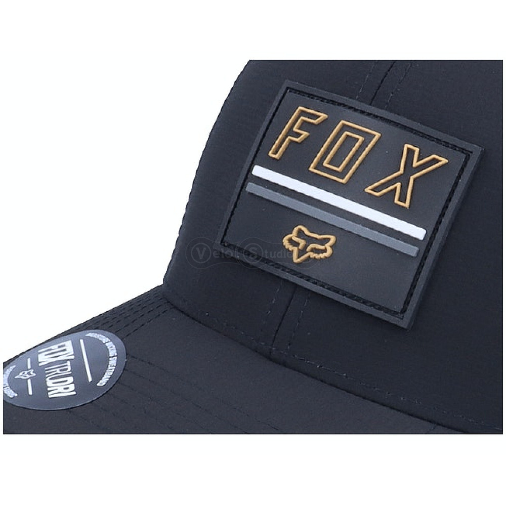 Кепка FOX Serene Flexfit Hat Black Gold S/M