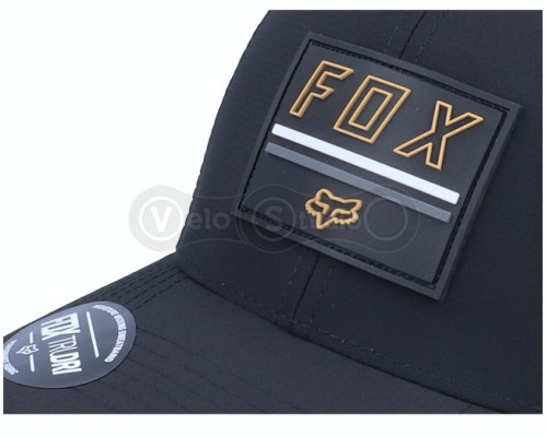 Кепка FOX Serene Flexfit Hat Black Gold S/M