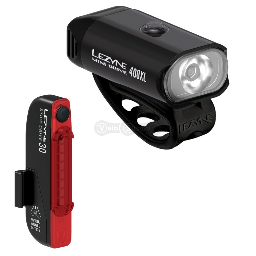 Комплект Lezyne Mini Drive 400/Stick USB Drive чёрный
