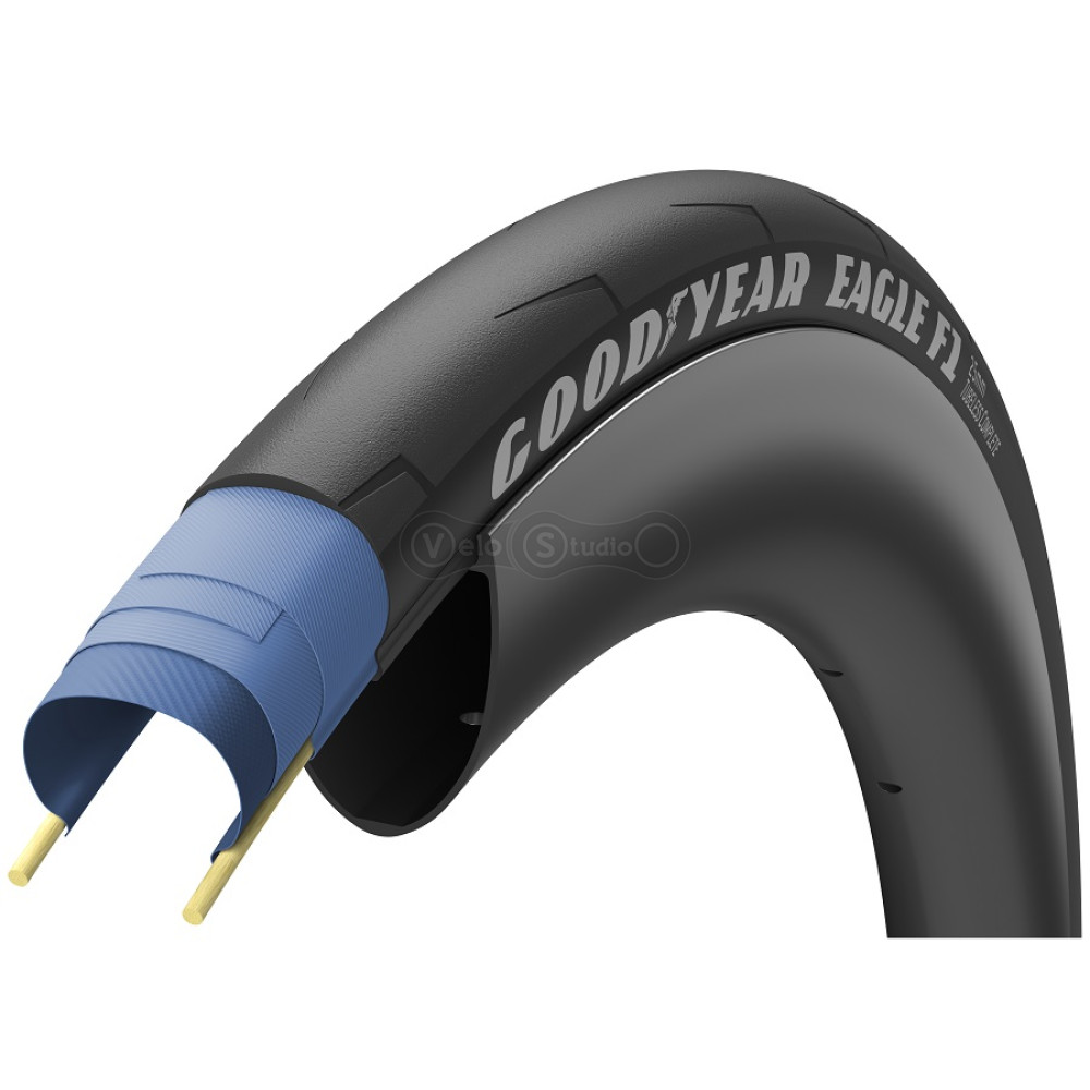 Вело покрышка GoodYear Eagle F1 700x25C, складная, Tube Type, 120TPI