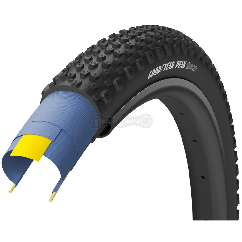 Велопокришка GoodYear PEAK 700x40, складана, Tubeless, 120TPI