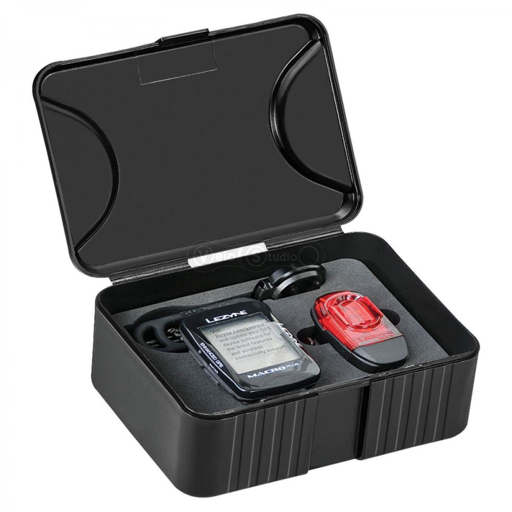 Велокомпьютер Lezyne Macro Plus GPS Smart Loaded черный