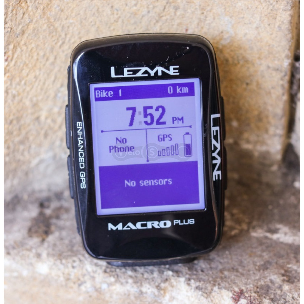 Велокомпьютер Lezyne Macro Plus GPS Smart Loaded черный