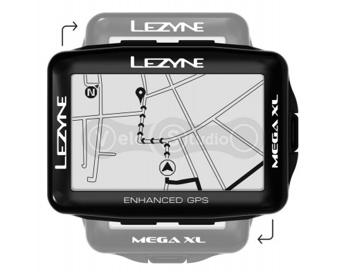 GPS компьютер Lezyne Mega XL HR/ProSC Loaded чёрный