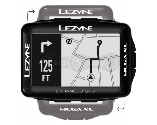 GPS комп'ютер Lezyne Mega XL Smart Loaded чорний