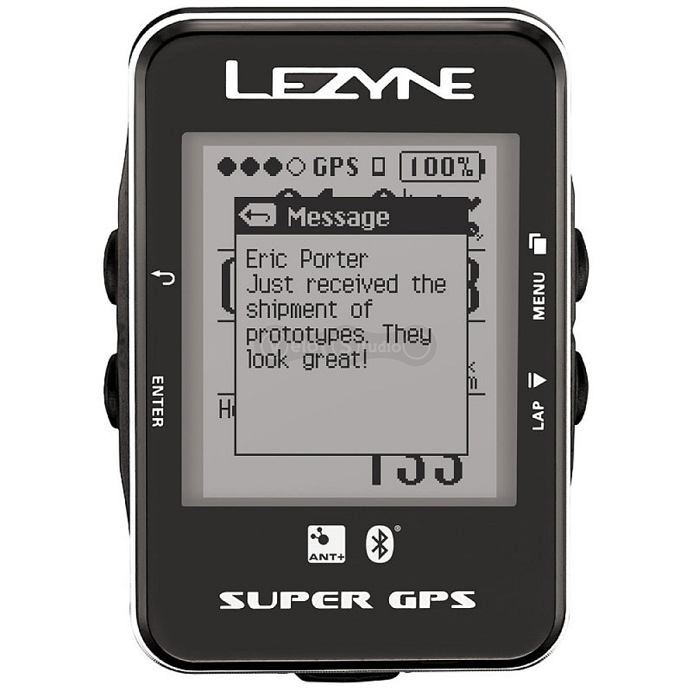Велокомпьютер Lezyne Super GPS Silver