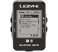 Велокомпьютер Lezyne Super GPS Silver