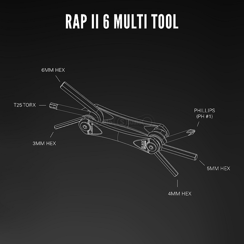 Мультитул Lezyne RAP II 6