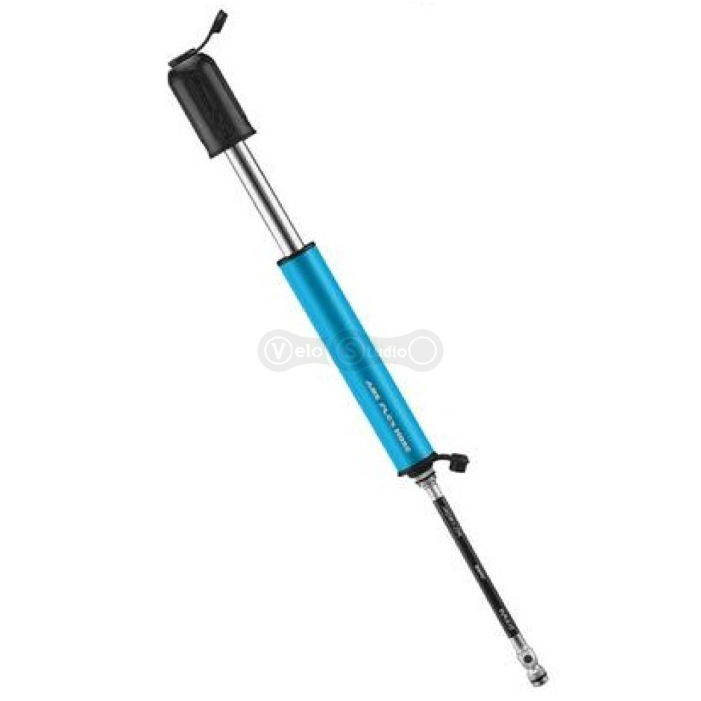 Ручной насос Lezyne HV Drive 90 psi - S 170 мм синий