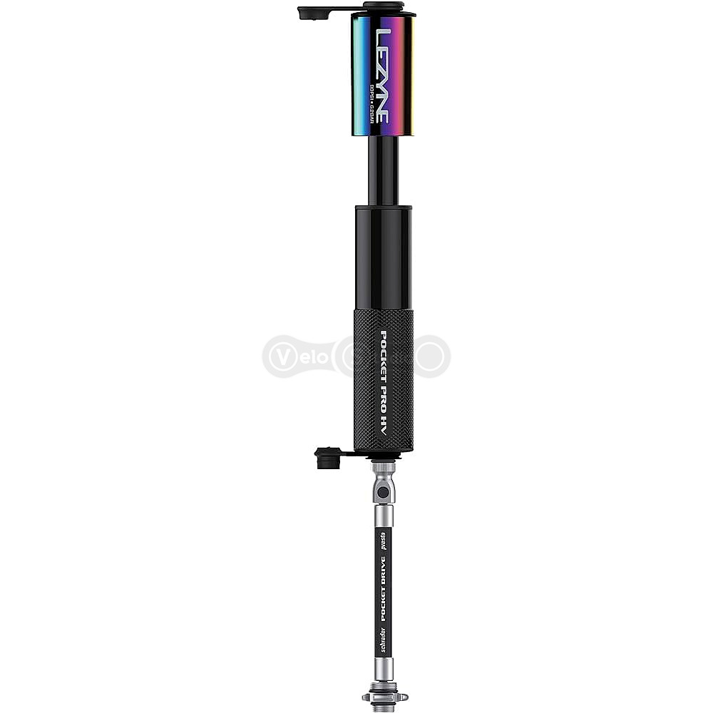 Ручной насос Lezyne Pocket Drive Pro 160 psi чёрный