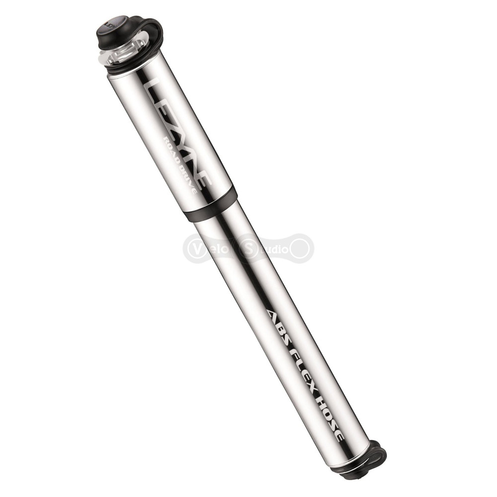 Ручной насос Lezyne Road Drive 160 psi - L 283 мм серебро