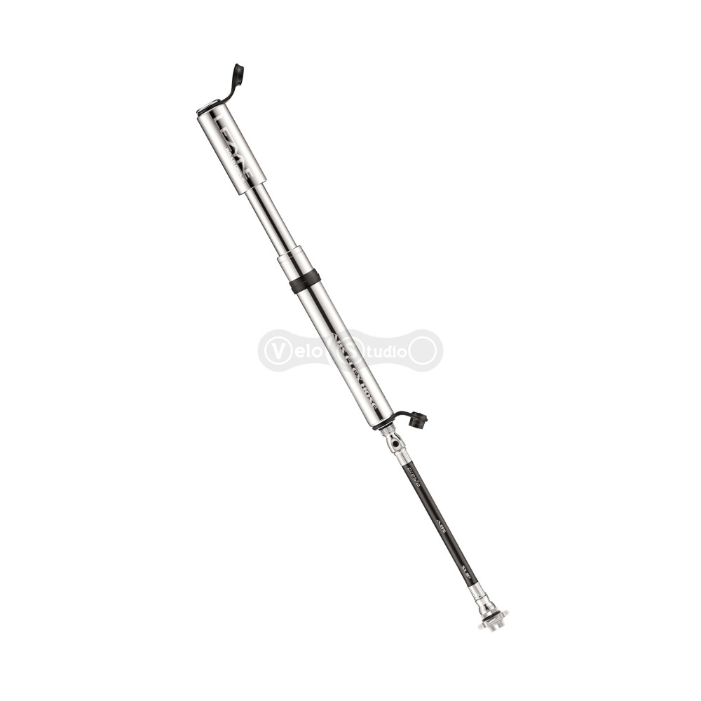 Ручной насос Lezyne Road Drive 160 psi - L 283 мм серебро