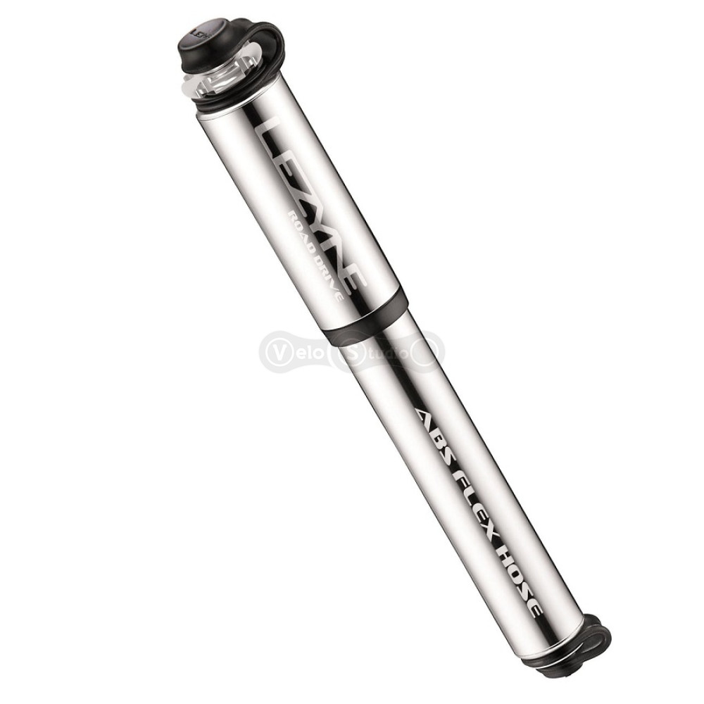 Ручной насос Lezyne Road Drive 160 psi - M 216 мм серебро