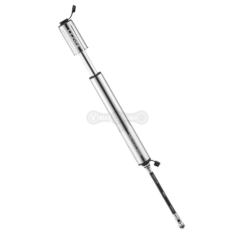Ручний насос Lezyne Tech Drive HV 90 psi - M 216 мм срібло