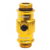 Мини напольный насос Lezyne Micro Floor Drive HV 90 psi 300 мм серебро