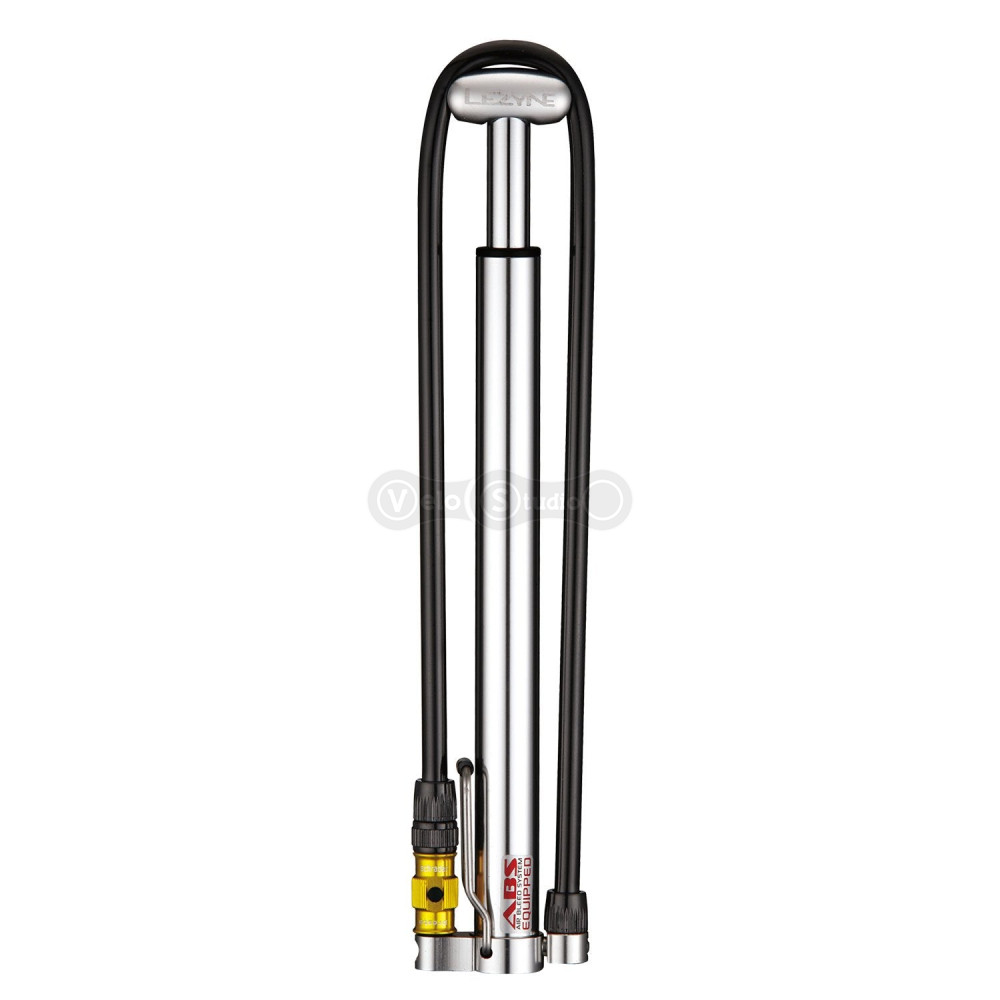 Міні насос для підлоги Lezyne Micro Floor Drive HP 160 psi 300 мм срібло